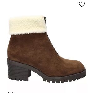 Bella vita brown chunky heel boots
